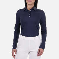 Women&#39;s Collagen Polo L/S