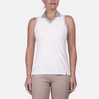 Women&#39;s Bailey V-Neck Polo S/L