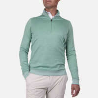 Men&#39;s Liam Techwool Ribbed Hem Half-Zip