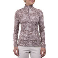 Women&#39;s Motion Print Half-Zip