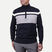 Men's Stripe Sweater Half-Zip